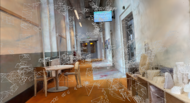 3D Gaussian Splatting at BK Hallway